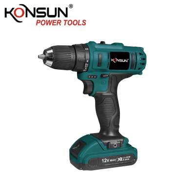 KONSUN 72012 Power Tools 12V/16.8V/21V Li-ion Battery Cordless Screwdriver drill