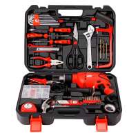 OK-TOOLS hot selling popular tool equipment 108 pieces electric drill tool set