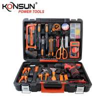 Konsun 57 pcs 12v cordless drill set kx85229