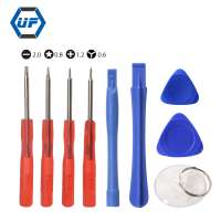 9 in 1 Repair Tools Kit for iPhone 7 Mini Screwdriver Set /Plastic Spudger /Open Pick /LCD Screen Disassembly Suction Cup