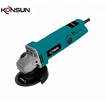 KONSUN 82135 power tools 100mm cheap price electric mini angle grinder