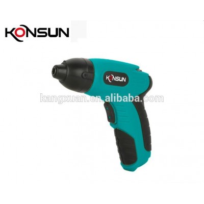 KONSUN 71008 model 3.6v/4.8v li-ion battery electric mini ;power tool cordless screwdriver