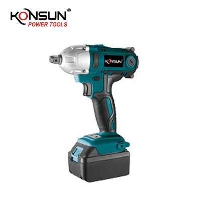 KONSUN Power Tools Rechargeable Portable Electric Cordless Impact Wrench